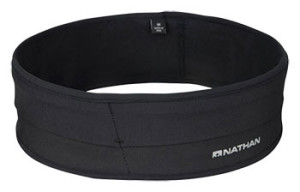 black Nathan Sports Hipster fitness belt