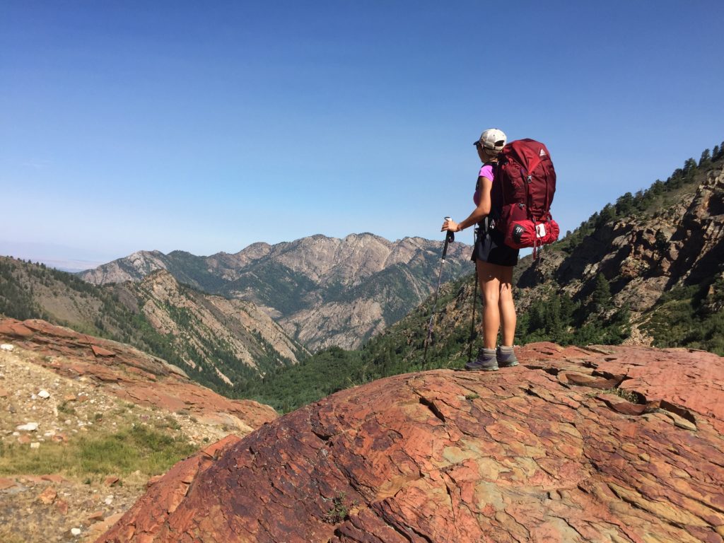 utah women backpacking
