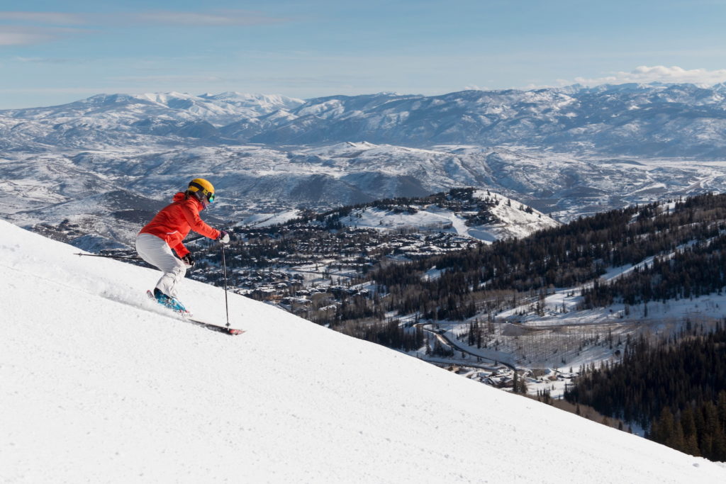deer valley sold, skier bluebird