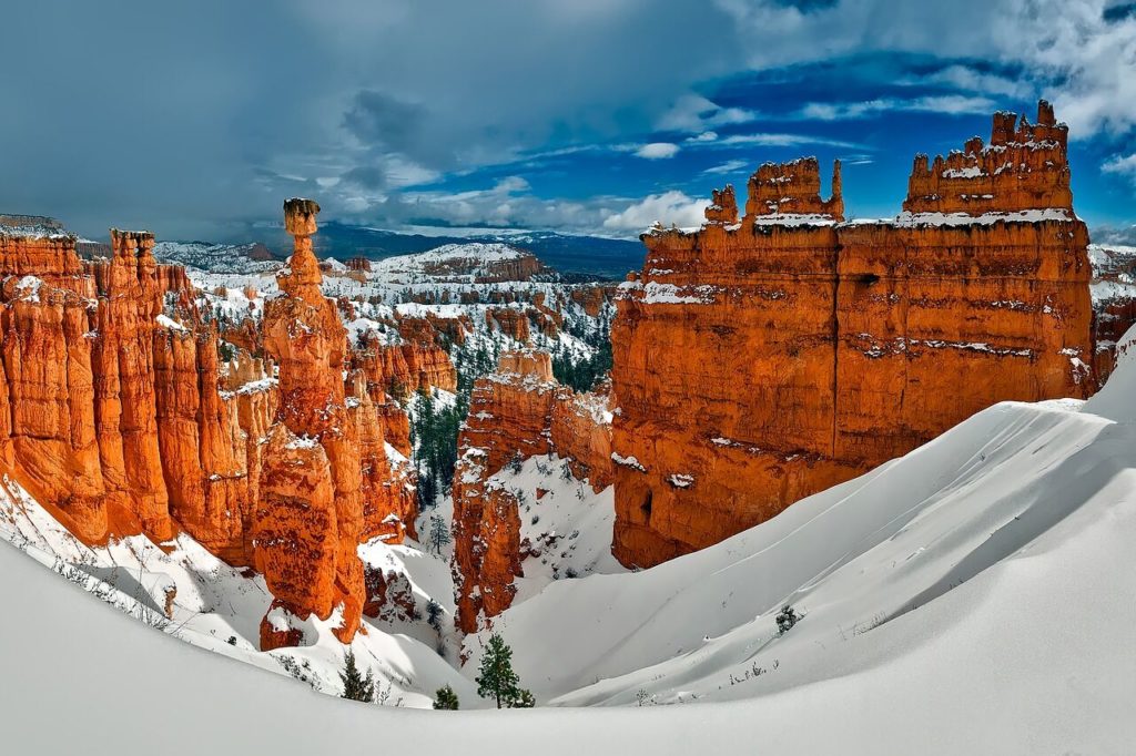 bryce canyon winter hikes utah